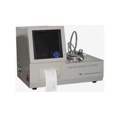 自动快速低温闭口闪点试验器 SYD-5208
