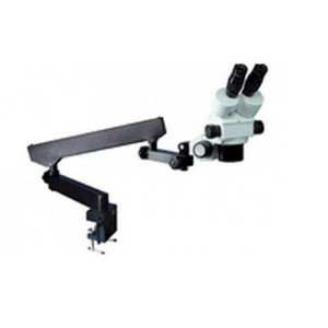 双目方夹摇臂万向支架体视显微镜 VMS263