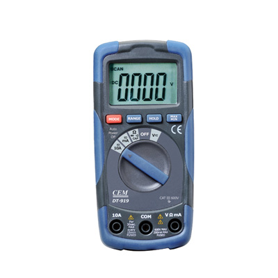 便携式数字万用表 DT-919