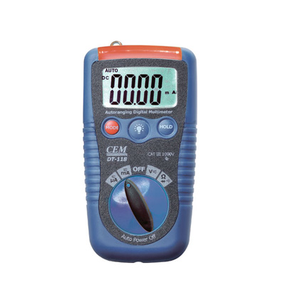 新型便携迷你型数字万用表 DT-118B