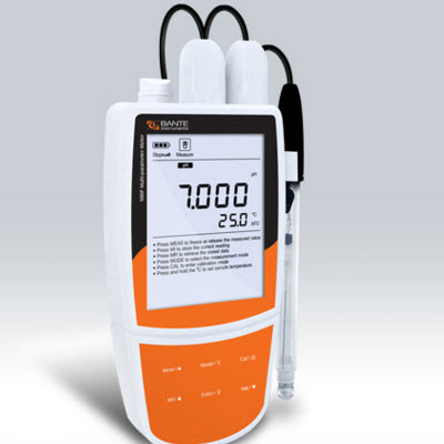 便携式pH/电导率仪 Bante901P