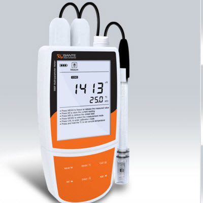 便携式电导率/溶解氧仪 Bante904P