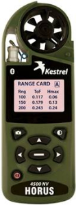 射击手持气象仪 Kestrel 4500 NV HORUS