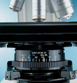 带彩色标记的光栏光阑设置